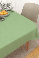 Vorschau Tischdecke eckig von Lysel - Zaxo #3J in weiss blassgrün