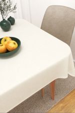 Tischdecke eckig in weiss