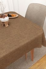 Vorschau Tischdecke eckig von Lysel - Benitez  #3J in grau braunbeige
