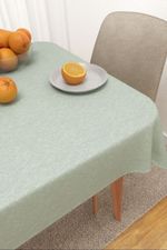 Vorschau Tischdecke eckig von Lysel - Benitez  #3J in grau pastellblau