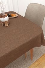 Vorschau Tischdecke eckig von Lysel - Benitez  #3J in grau rotgrau