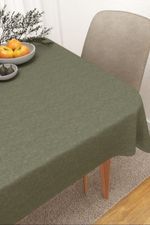 Vorschau Tischdecke eckig von Lysel - Benitez  #3J in grau schilfgrün