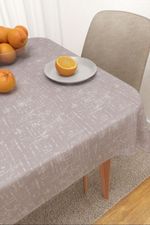 Vorschau Tischdecke eckig von Lysel - Coahuila  #3J in beige mauve