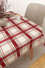 Vorschau Tischdecke eckig von Lysel - Chinton #3J in beige rot