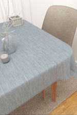 Tischdecke eckig in Blau