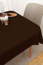 Vorschau Tischdecke eckig von Lysel  Elara #3J in mintgrün schokobraun