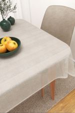 Tischdecke eckig in Weiss