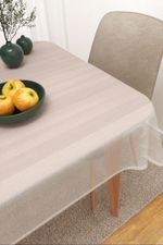 Tischdecke eckig in weiss