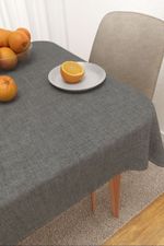 Tischdecke eckig in grau