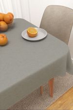 Tischdecke eckig in grau