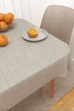 Vorschau Tischdecke eckig von Lysel - Matehuala #3J in azurblau hellgrau