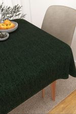 Vorschau Tischdecke eckig von Lysel - Matehuala #3J in azurblau moosgrün