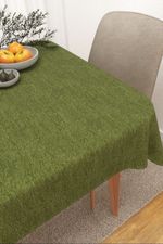 Vorschau Tischdecke eckig von Lysel - Matehuala #3J in azurblau olivgrün