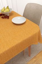 Vorschau Tischdecke eckig von Lysel - Matehuala #3J in azurblau sonnengelb