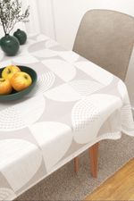 Tischdecke eckig in Weiss