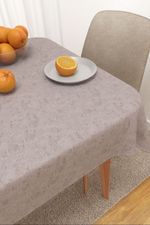 Vorschau Tischdecke eckig von Lysel - Ruusu #3J in elfenbein hellgrau