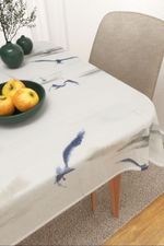 Tischdecke eckig in Grau