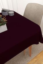 Vorschau Tischdecke eckig von Lysel - Daniel #3J in schwarz beere