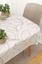 Vorschau Tischdecke eckig von Lysel Moniya #3J in Weiss Beige