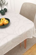 Tischdecke eckig in Weiss