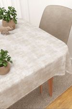 Vorschau Tischdecke eckig von Lysel - Yucatan #3J in weiss beige