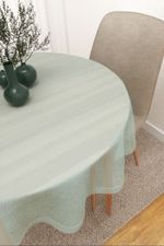Vorschau Tischdecke rund von Lysel - Sangola #3J in reinweiss mint