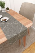 Tischläufer in Grau