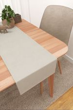 Tischläufer in beige