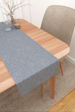 Vorschau Tischläufer von Lysel - Bacalar #3J in altrosa jeansblau