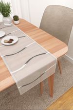 Tischläufer in grau
