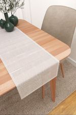 Tischläufer in weiss