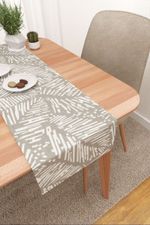 Tischläufer in Grau
