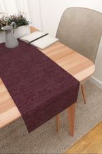 Vorschau Tischläufer von Lysel - Matehuala #3J in azurblau aubergine