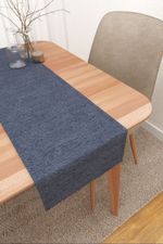 Vorschau Tischläufer von Lysel - Matehuala #3J in azurblau jeansblau