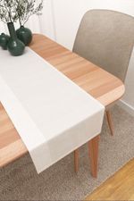 Tischläufer in Weiss