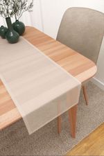 Vorschau Tischläufer von Lysel - Sangola #3J in apfelgrün cremeweiss