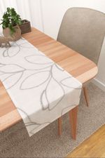 Vorschau Tischläufer von Lysel Moniya #3J in Weiss Beige