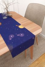 Tischläufer in Blau