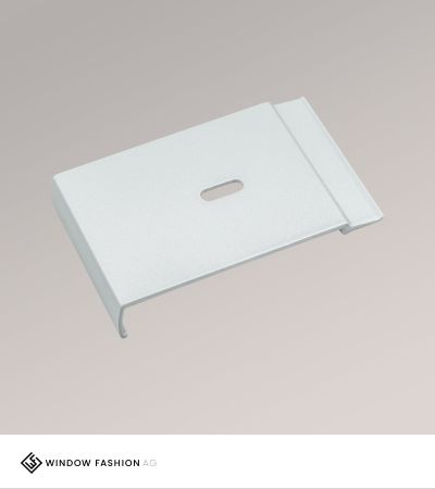 Verbindungsclip 5-spurig  grau