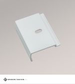 Vorschau Verbindungsclip 2-spurig #1W weiss grau