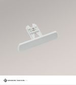 Vorschau Endkappe Schiene 3-spurig #1W weiss grau