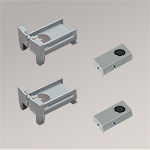 Vorschau SET Magnetbefestigung Decomatic #1W Grau