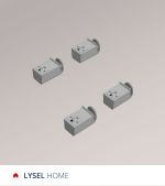 Vorschau SET - Klemmträger LYSEL HOME #1W grau