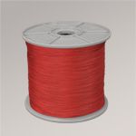 Vorschau Plisseeschnur #1W in Weiss Himbeerrot