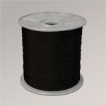 Vorschau Plisseeschnur #1W in Weiss Schwarz