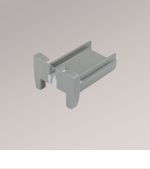 Vorschau Endstück für Schienenprofil Decomatic #1W grau
