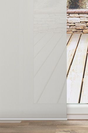 Flächenvorhang Massanfertigung Seelen 00.068e