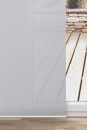 Flächenvorhang Massanfertigung Seelen 10.068e