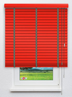 Preview Bambusjalousie RAL 3026 Struktur 0