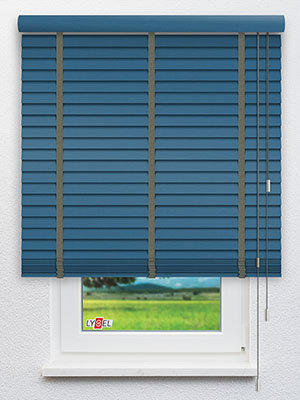 Preview Bambusjalousie RAL 5007 Struktur 0